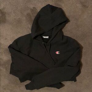 Champion Black Hoodie
